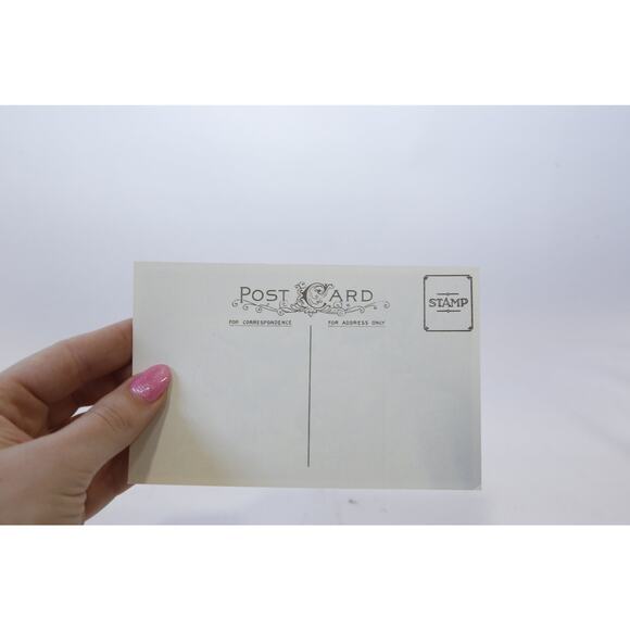 Loving Christmas Wishes, Three Baby Angels, Rare Postcard, Unused, Color Picture - Picture 2 of 2